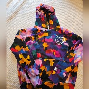 Billionaire Boys Club multicolor French Terry cotton hoodie. Size medium.